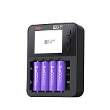 (ISDT) C4 EVO Smart Charger For Cylindrical Battery NiMH NiCd Lithium Battery Support QC/PD Protocol