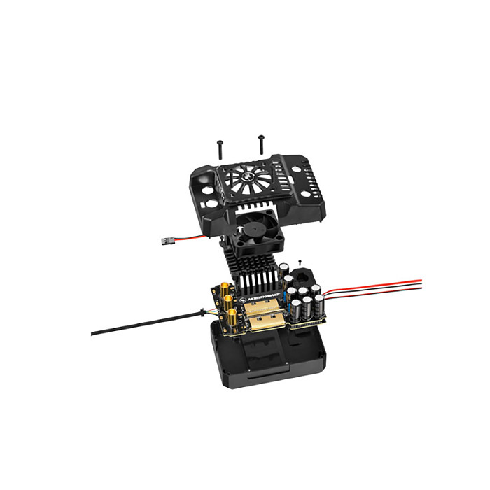 ( HobbyWing) EZRUN MAX4-HV Inductive 6-12S 300A ESC For Vehicles 1/5th off-road trucks 