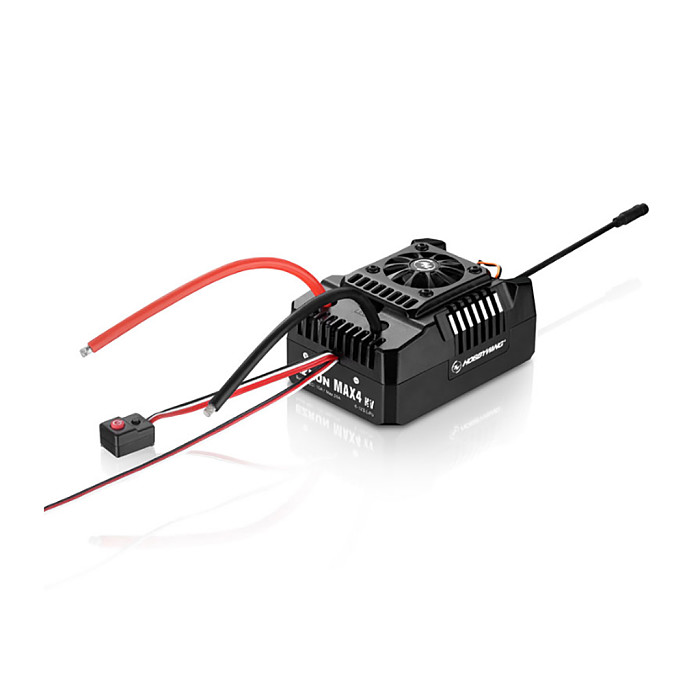 ( HobbyWing) EZRUN MAX4-HV Inductive 6-12S 300A ESC For Vehicles 1/5th off-road trucks 
