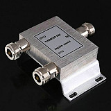 N Female 1 to 2 Way Power Splitter 380-2500MHz Signal Booster Divider N-Female Connector 50ohm