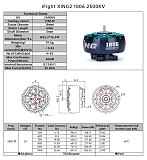 (iFlight) XING2 1806 1600KV/2500KV 1.5mm Shaft Motor For FPV Racing DIY Accessories