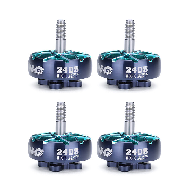 4pcs (iFlight) XING2 2405 4S 6S 1800KV / 1950KV Motor For FPV Crossing Machine
