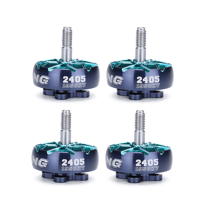 4pcs (iFlight) XING2 2405 4S 6S 1800KV / 1950KV Motor For FPV Crossing Machine