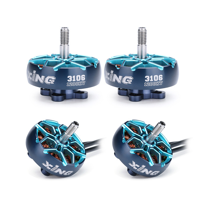 4PCS iFlight XING2 3106  1200KV/1500KV  Brushless Motor  For FPV Drone