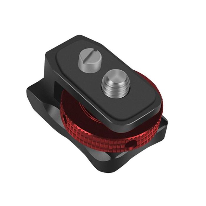 Inch 1/4 can be reinforced 360° anti-reverse disc fixed anti-falling quick-load cold shoe   for SLR Sony A7C Fuji XT4 rabbit cage