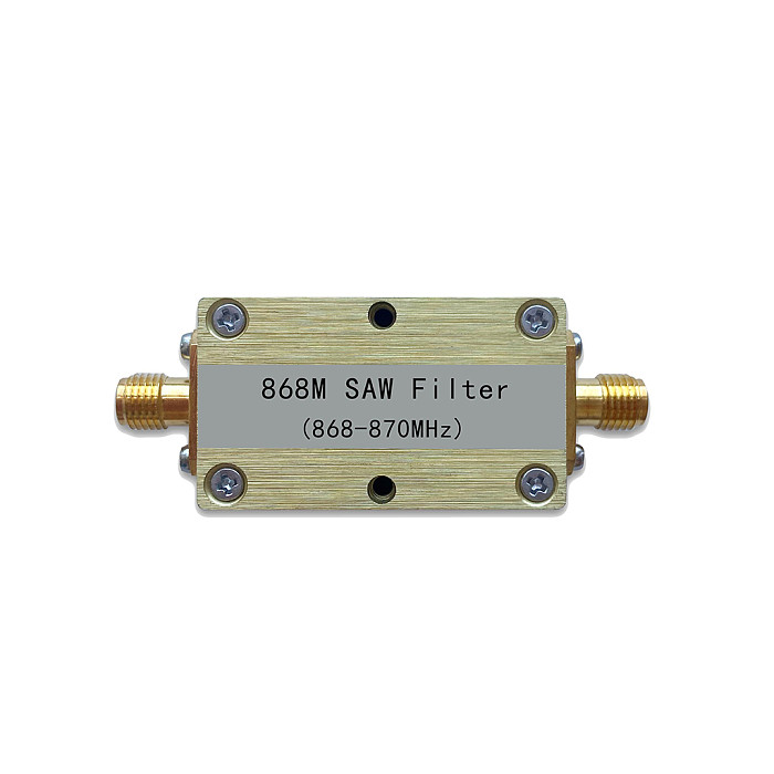 868M/915M Bandpass SAW Filter SMA Interface RFID Remote Control IoT Helium Mining Machine Special Filter