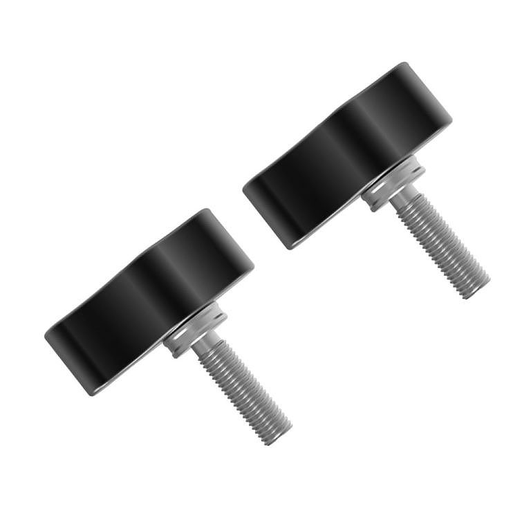 2xHandle Adjustable M5 17mm Screw Knob Tighten Manual Wrench Lock Adapter for GoPro Insta360 Action Camera for DSLR Camera Cage