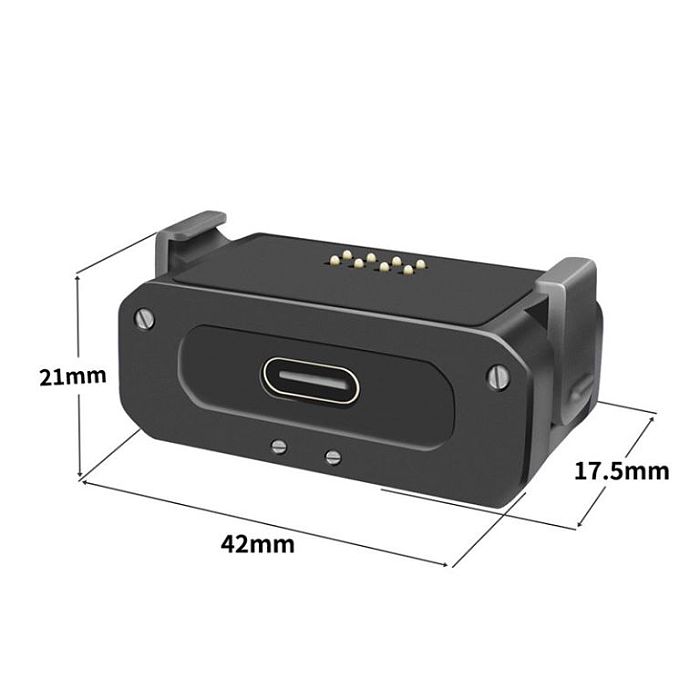 Magnetic Base Adapter Tripod Bracket with 1/4 Screw ARRI Mount for DJI ACTION 2 Sport Camera Fixed Selfie Stick BallHead Support