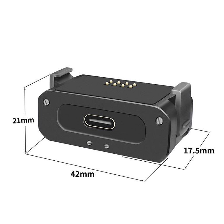 Magnetic Base Adapter Tripod Bracket with 1/4 Screw ARRI Mount for DJI ACTION 2 Sport Camera Fixed Selfie Stick BallHead Support