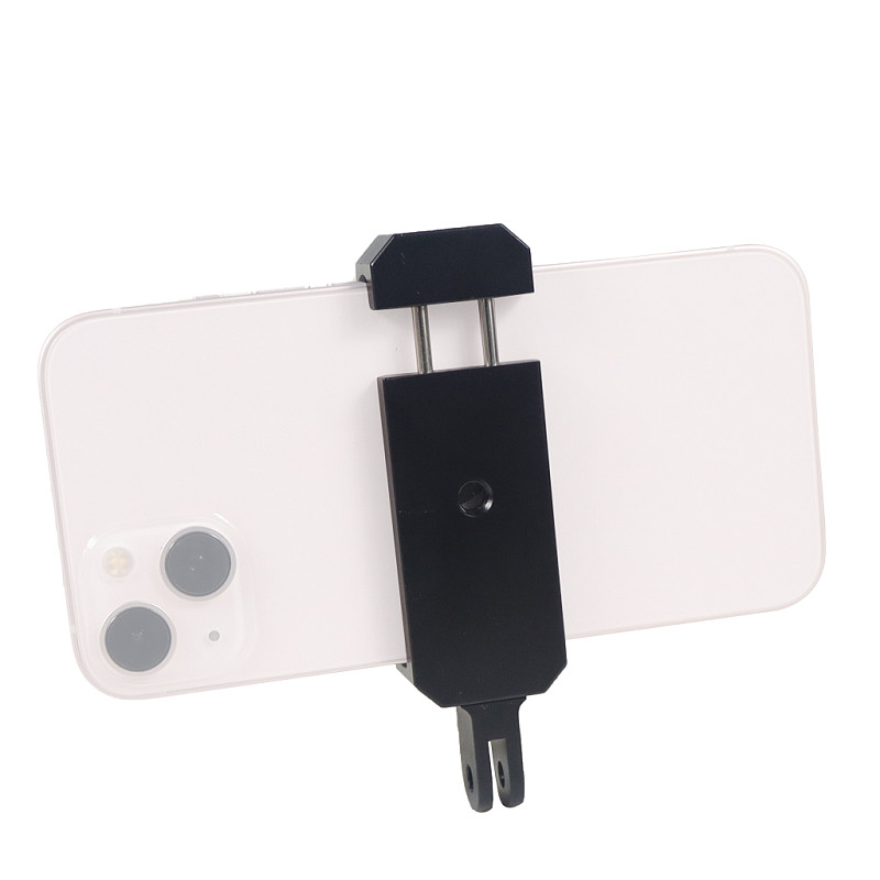 Universal Mobile Phone Stand Holder Phone Clip Cold Shoe Mount 1/4 Adapter for iPhone HUAWEI Smartphone Vlog Selfie Tripod Mount