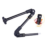 360° Swivel 3-Section Aluminium Alloy Articulated Magic Arm with 1/4 Screw for DSLR Camera Flash Fill Lights Smartphone Holder