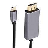 Type C to DisplayPort-compatible Cable 8K DP USB3.1 to Display port-compatible 1.4 Cable 8K60Hz DP Adapter for Macbook Air 12 