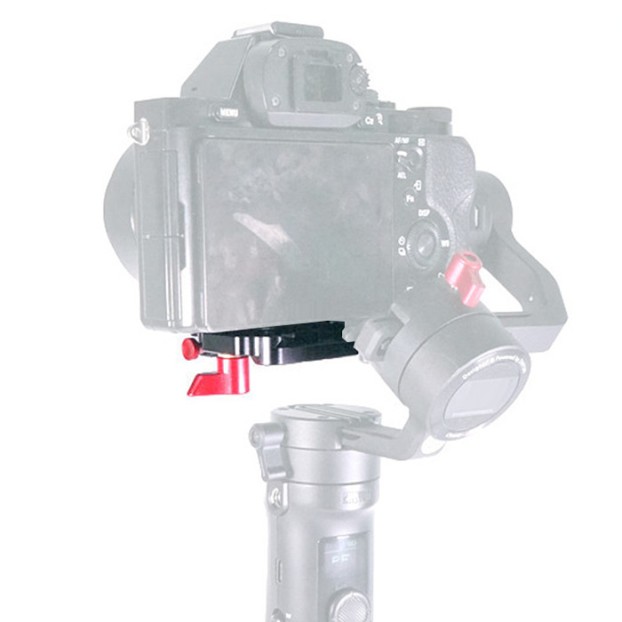 Feichao Quick Release Plate for Zhiyun Crane-M2 Gimbal Mounting Clamp QR Plate Accessories Aluminum Alloy Adapter Mount 1/4Screw