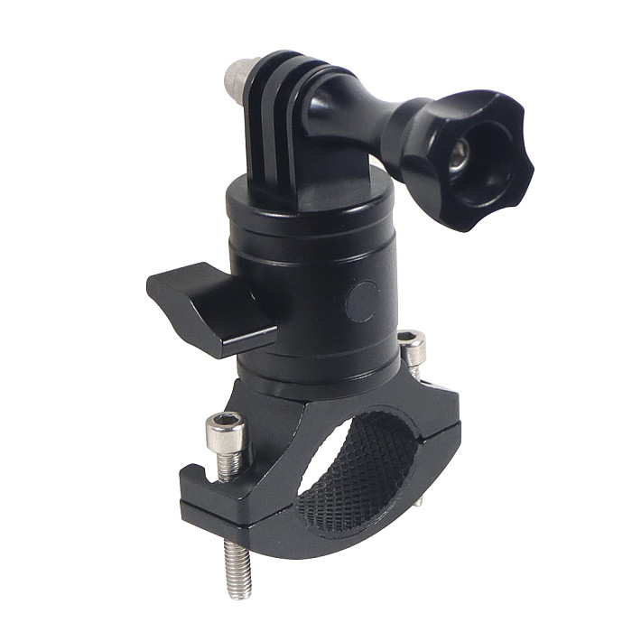 Motorcycle Handlebar Mount Clip D30 Tube Clamp Anti-loose Knob Lock for GoPro 10 9 Xiaoyi 4K Action Camera Mobile Helmet Bracket