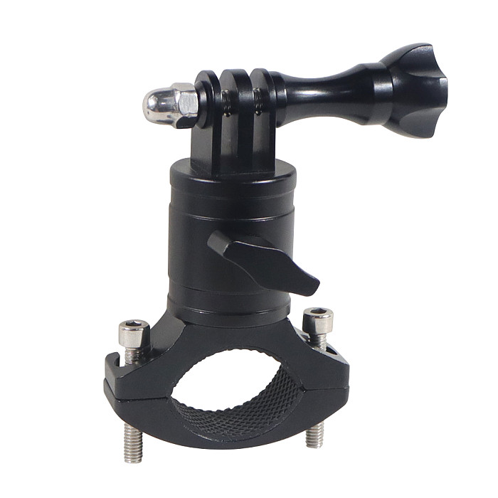 Motorcycle Handlebar Mount Clip D30 Tube Clamp Anti-loose Knob Lock for GoPro 10 9 Xiaoyi 4K Action Camera Mobile Helmet Bracket