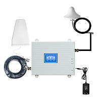 4G 3G 2G 900 1800 2100 mhz 3-Band Cell Phone Cellular Signal Repeater Amplifier LTE wcdma Mobile Phone Signal Booster