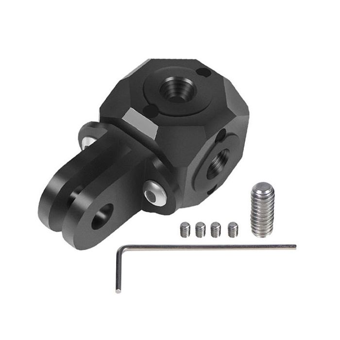 BGNing Monitor 1/4 Screw Hole Screw Mobile Holder Stand Mount for GOPRO13 DJI 360 sports camera accessories