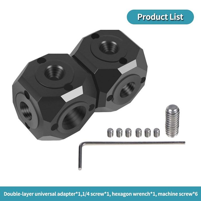 BGNing Monitor 1/4 Screw Hole Screw Mobile Holder Stand Mount for GOPRO13 DJI 360 sports camera accessories