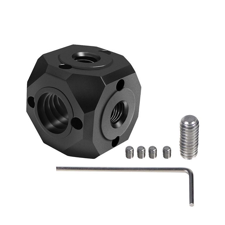 BGNing Monitor 1/4 Screw Hole Screw Mobile Holder Stand Mount for GOPRO13 DJI 360 sports camera accessories