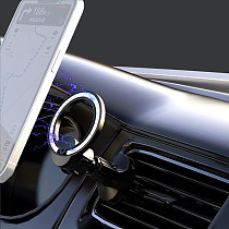 New Magnetic Car Phone Bracket Round Air Outlet Bracket for iPhone13