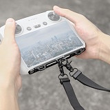 Sunnylife Multi-use Bracket Comfortable PU Leather Strap for DJI RC Controller with Aluminum Alloy Hook Quick Release Accessory