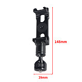 BGNING Aluminum Alloy Multifunctional Camera Phone Clip For mobile phones with a width of 62~87mm, Hot And Cold Shoe Extension Live Monitor Bracket, 360-degree Adjustment For Apple 12/13 /Huawei P50,/VIVO X80,/Xiaomi 12S /Samsung S22