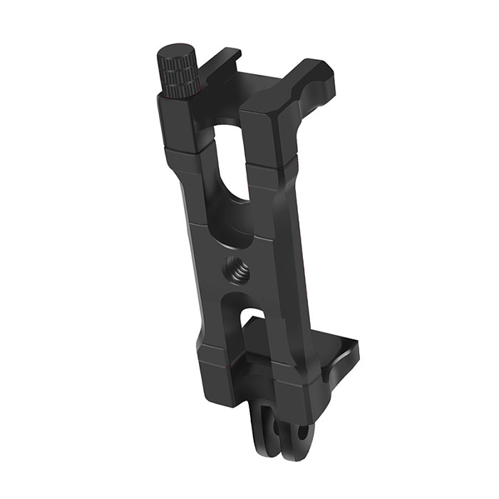 BGNING Aluminum Alloy Two-page Card Slot Camera Phone Clip Hot And Cold Shoe Extension Live Monitor Bracket For Universal Mobile Phones Holder