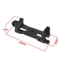 BGNING Aluminum Alloy Two-page Card Slot Camera Phone Clip Hot And Cold Shoe Extension Live Monitor Bracket For Universal Mobile Phones Holder