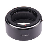 Aluminum Alloy CY-N/Z Lens Adapter Ring For Kangtai Cassia CY  Nikon Z port Micro Single Body