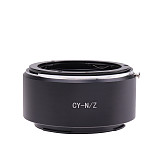 Aluminum Alloy CY-N/Z Lens Adapter Ring For Kangtai Cassia CY  Nikon Z port Micro Single Body