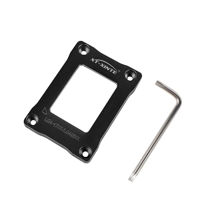 XT-XINTE Aluminum Alloy Computer CPU Anti-bending Buckle Bending Correction Type Fixer Anti-fall Bracket For Intel 12th Generation CPU