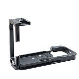 Aluminum Alloy Camera L-shaped Base For Sony A7M4 Camera L-shaped Quick Release Plate