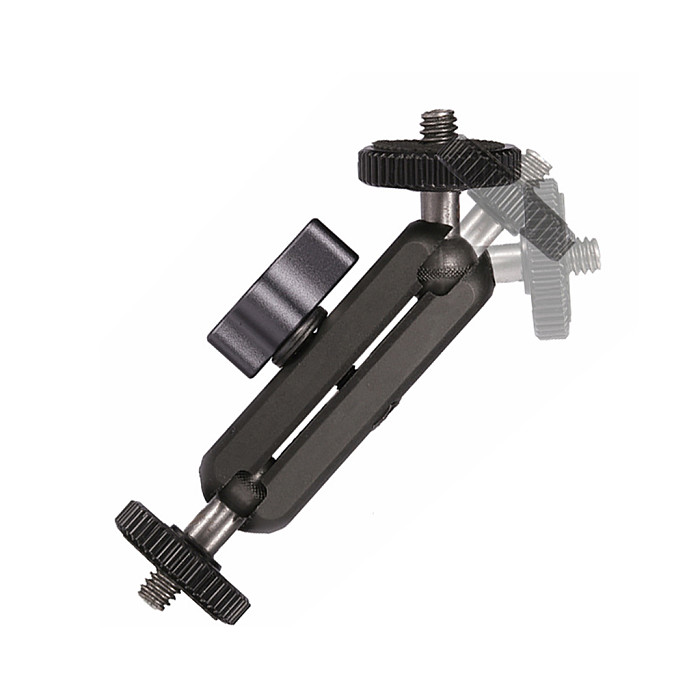 Aluminum Alloy Magic Arm Universal Bracket Double Ball Head  For SLR Camera Monitor Holder