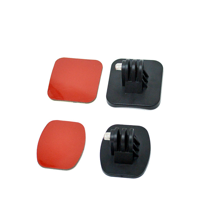 New Universal Mount For Gopro Flat Curved Helmet Base Flat Curved Bracket 