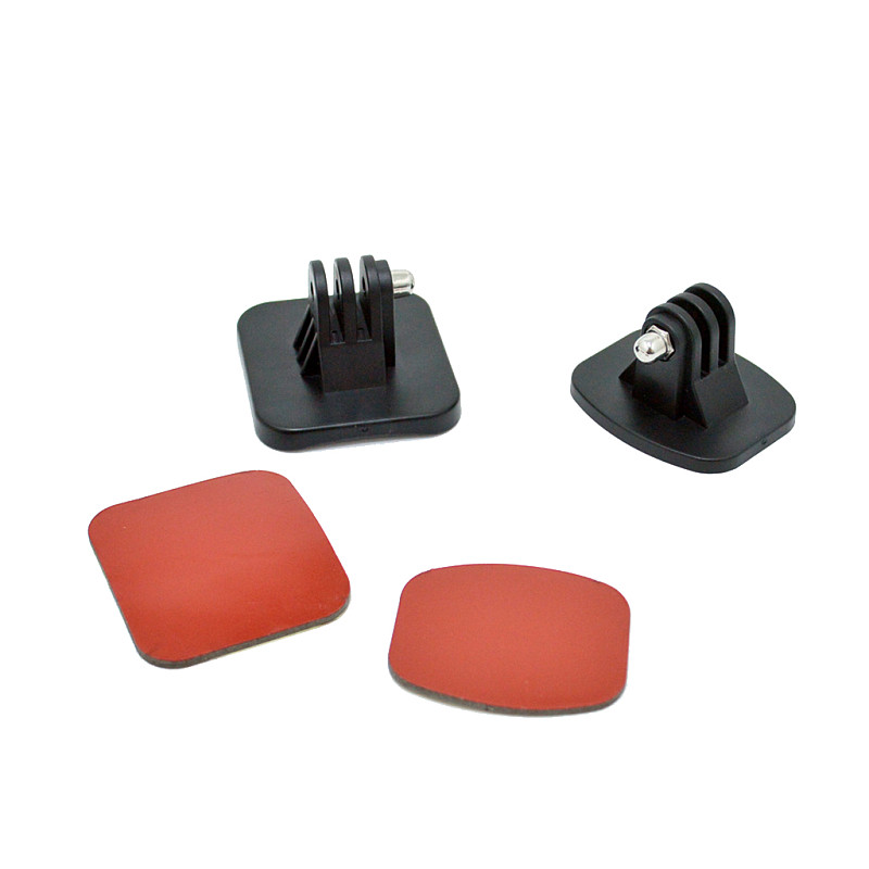 New Universal Mount For Gopro Flat Curved Helmet Base Flat Curved Bracket 