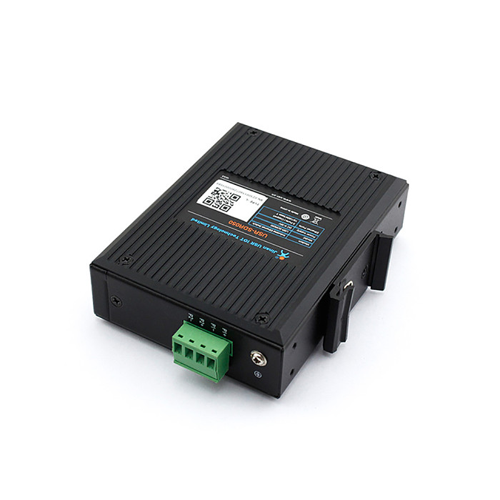 USR-SDR050-L 5-LAN Ports 10/100Mbps Rate Industrial Ethernet Switches DC9-36V Support Natural Heat Dissipation DIN-Rail Mounting