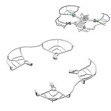 Propeller Guard For DJI Mini 3 Pro Propeller Protection Anti-collision Quick Release Blade Protector Cage Drone Accessories