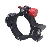 Aluminum alloy stabilizer expansion clip 360º adjustable double cold shoe for DJI Osmo5 stabilizer  