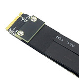 PCIe 4.0x4 R3G graphics card external transfer m.2 nvme extender full speed dock stability riser cable