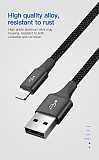 Baseus 4 in 1 USB Charger Cable Type C Micro USB Data Lead For iPhone Xiaomi LG 8 Pin Lightning