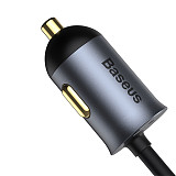 Baseus 120W Car Charger USB Type-C PPS Fast Charging 4 Ports Cable Adapter Kit Adapter