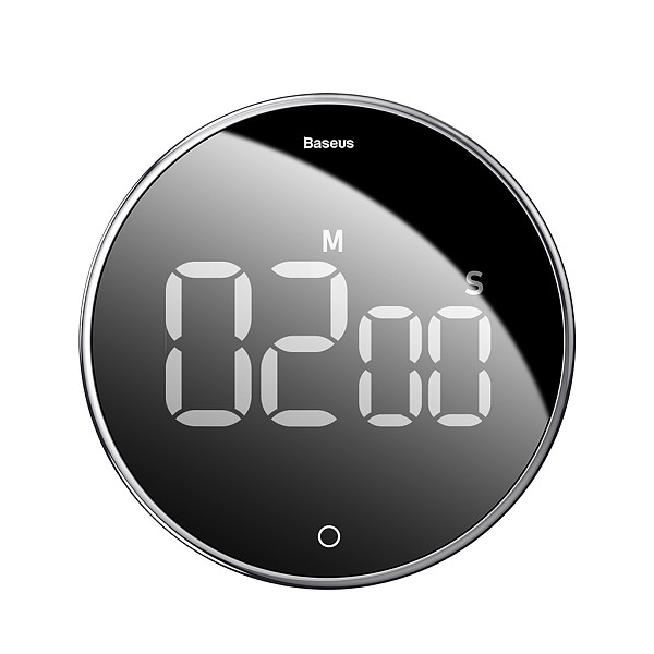 Baseus LCD Digital Timer Magnetic Yoga Countdown Stopwatch Kitchen Cooking