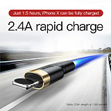 Baseus For iPhone 13pro Data Cable Cord USB Mobile Phone For iPhone7p  Fast Charging Cable