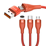 Baseus PD100W 4 in 1 Micro USB Type-C Charger Cable Cord 5A Fast Charging Lead  For iPhone  12 Data Cable Notebook Smart