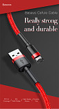 Baseus For iPhone 13pro Data Cable Cord USB Mobile Phone For iPhone7p  Fast Charging Cable
