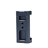 Metal Phone Holder Mobile Bracket Clip Bracket for Flash Light Microphone Video Light Vlog 60-90mm 1/4  Screw Cold Shoe Mount