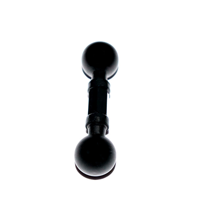 17mm Double Ball Adapter Extension Ball Mount Connecting Joint Motorcycle Rod Holder Camera Phone Tablet GPS Bike Mount Bracket