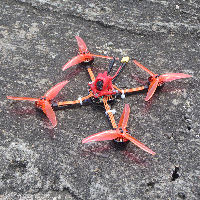 QWinOut Xy-4 V2 4inch 165mm Racing Drone 2900KV Motor F4 AIO Flight Control FPV Aircraft Model
