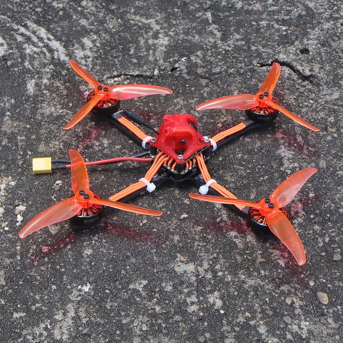 Qwinout Xy 4 V2 4inch 165mm Racing Drone 2900kv Motor F4 Aio Flight