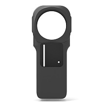 For Insta360 One RS One-inch Panoramic Action Camera Silicone Cover + Lens Cover Anti-scratch Silicone Cover